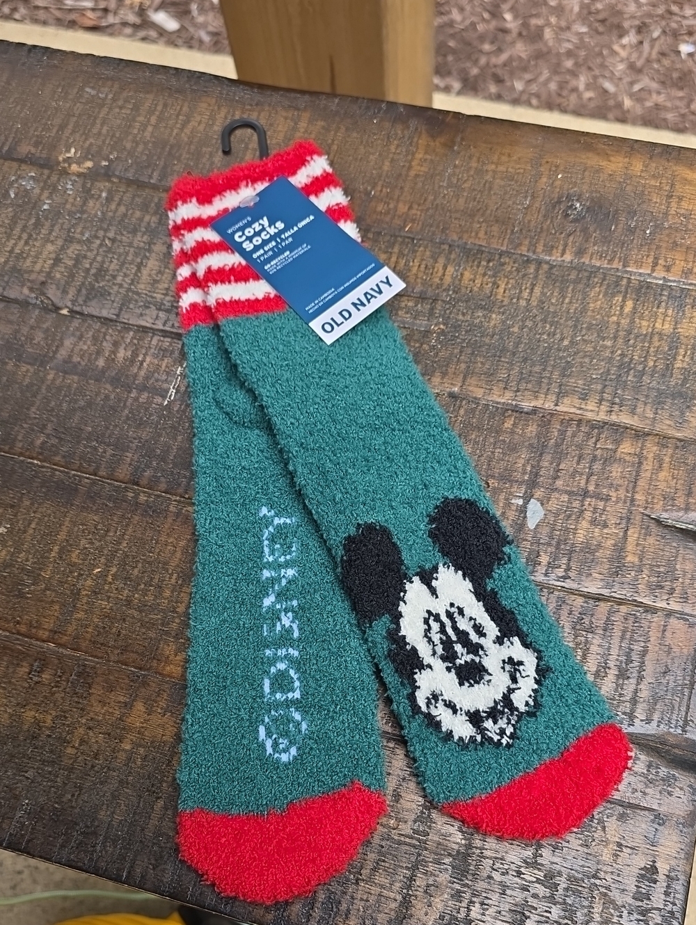 Disney Mickey Cozy Fuzzy Socks